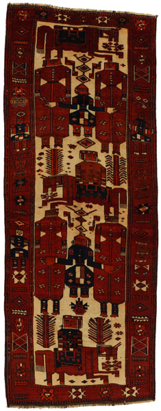 Bakhtiari - Qashqai Perser Teppich 422x160