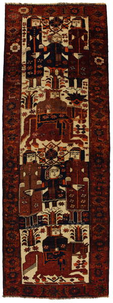 Bakhtiari - Qashqai Tappeto Persiano 400x141