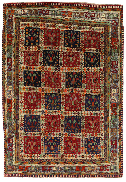 Bakhtiari - Qashqai Tappeto Persiano 298x206