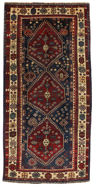 Yalameh - Qashqai Tappeto Persiano 295x143