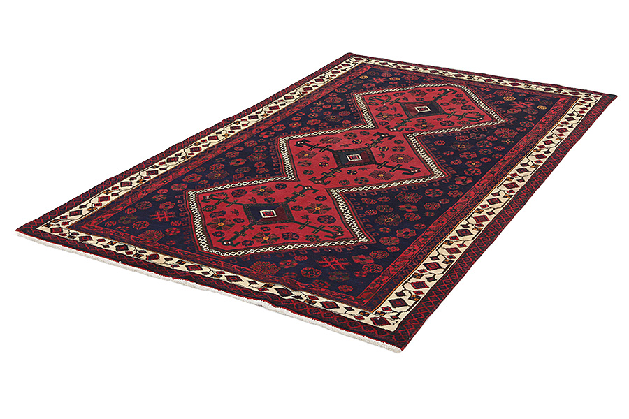 Afshar - Sirjan Perser Teppich 247x153 - Abbildung 2