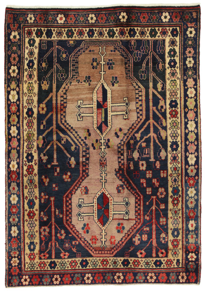 Afshar - Qashqai Tappeto Persiano 185x130