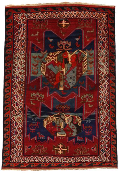 Bakhtiari - Qashqai Tappeto Persiano 230x162