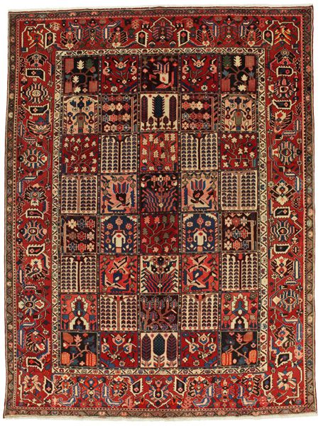 Bakhtiar - Garden Tapis Persan 356x270