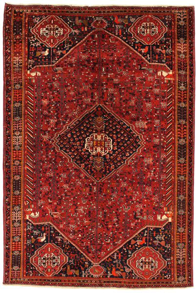 Qashqai - Shiraz Tappeto Persiano 295x198