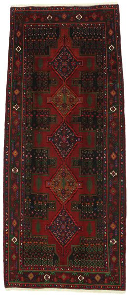 Senneh - Kurdi Tapis Persan 355x143