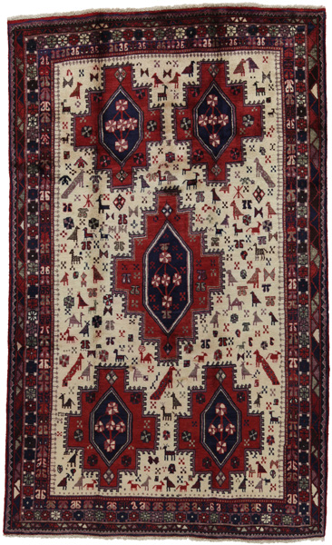 Afshar - Sirjan Tappeto Persiano 247x148