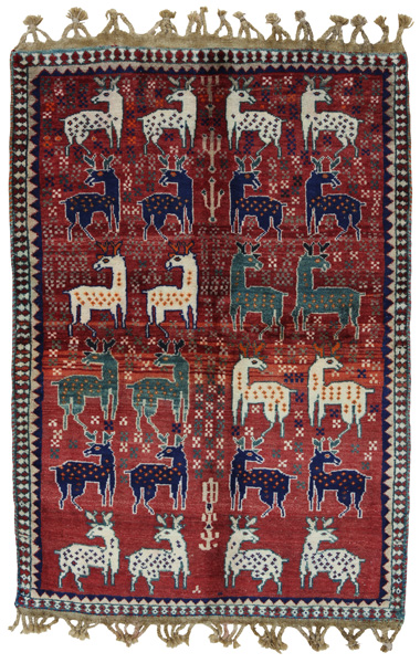 Gabbeh - Qashqai Tappeto Persiano 166x115