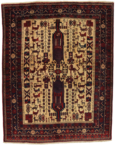 Afshar - Sirjan Perser Teppich 192x155