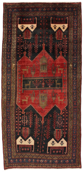 Koliai - Kurdi Tappeto Persiano 330x155