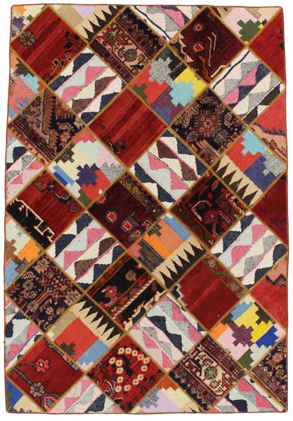 Patchwork Tappeto Persiano 216x148