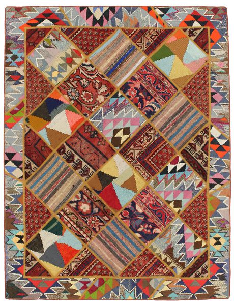 Patchwork Tappeto Persiano 205x157