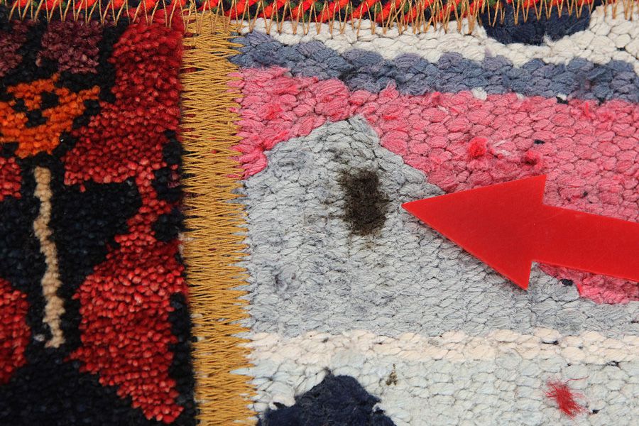 Patchwork Perser Teppich 212x152 - Abbildung 8