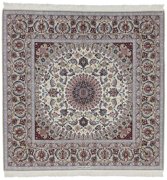 Ispahan Tapis Persan 206x207
