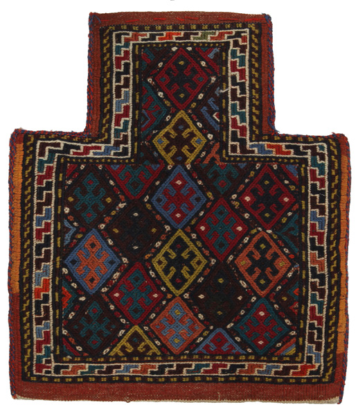 Qashqai - Saddle Bag Perser Teppich 44x39