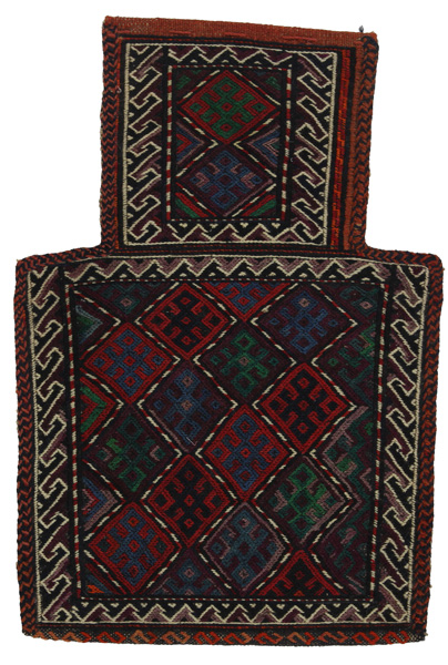 Qashqai - Saddle Bag Perser Teppich 51x35