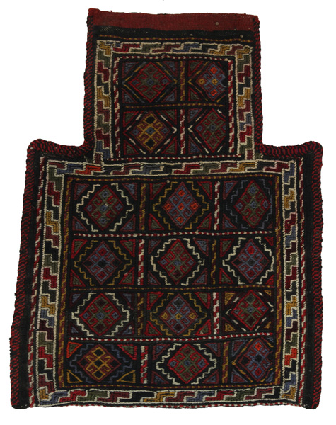 Qashqai - Saddle Bag Perser Teppich 54x43