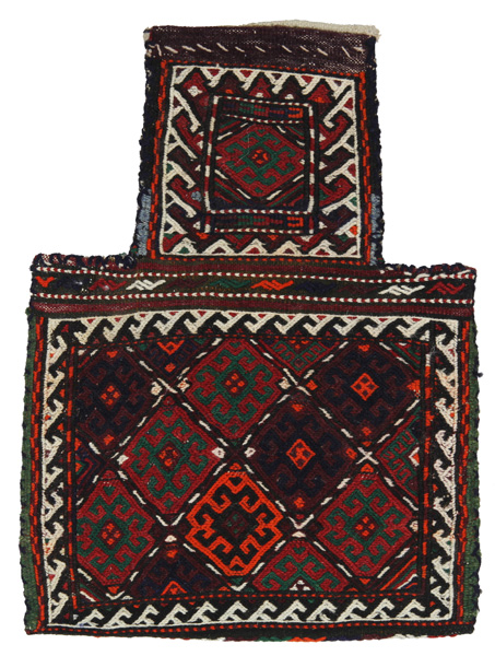 Afshar - Saddle Bag Perser Teppich 43x32