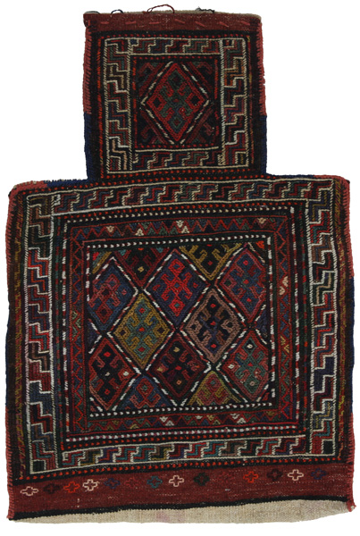 Qashqai - Saddle Bag Perser Teppich 58x39