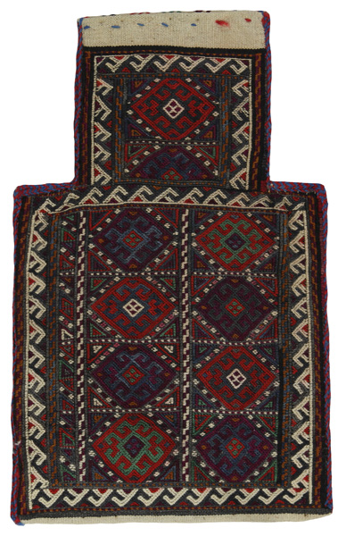 Qashqai - Saddle Bag Perser Teppich 45x28