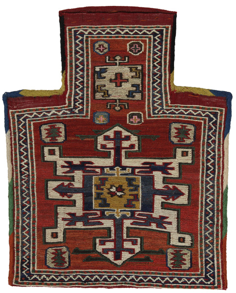Qashqai - Saddle Bag Tappeto Persiano 41x32