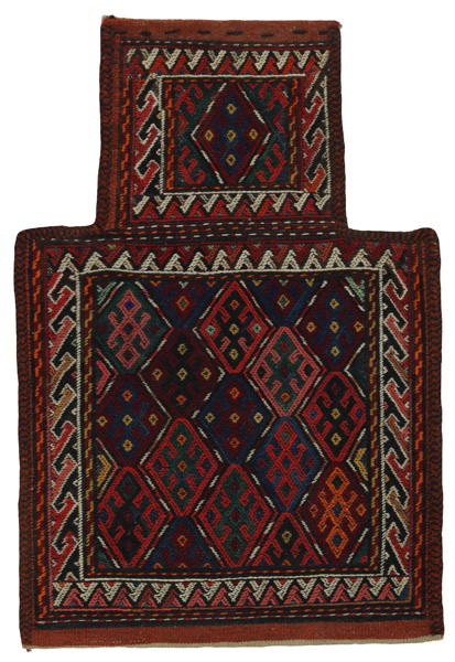Qashqai - Saddle Bag Perser Teppich 55x38