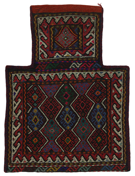Qashqai - Saddle Bag Tappeto Persiano 49x36