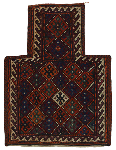 Qashqai - Saddle Bag Tappeto Persiano 53x40