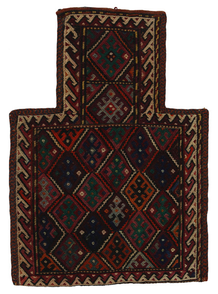 Qashqai - Saddle Bag Perser Teppich 53x38