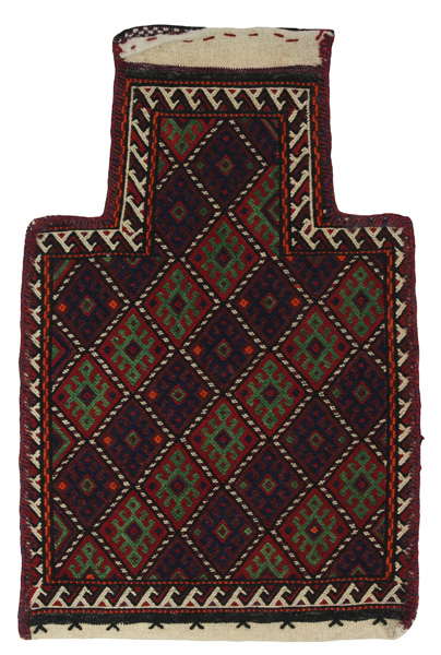 Qashqai - Saddle Bag Tapis Persan 56x37