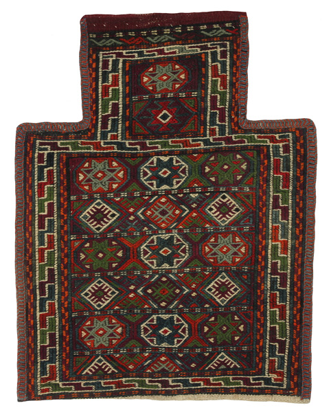 Qashqai - Saddle Bag Perser Teppich 47x36