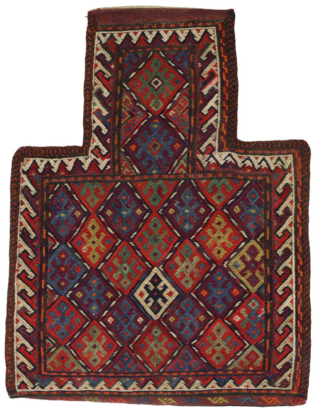 Qashqai - Saddle Bag Perser Teppich 52x39