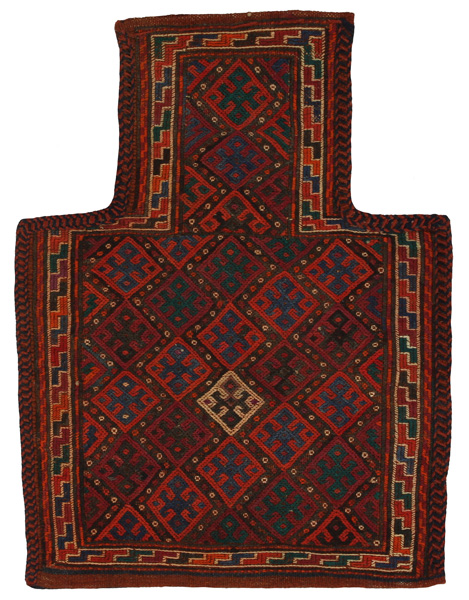 Qashqai - Saddle Bag Tapis Persan 47x37