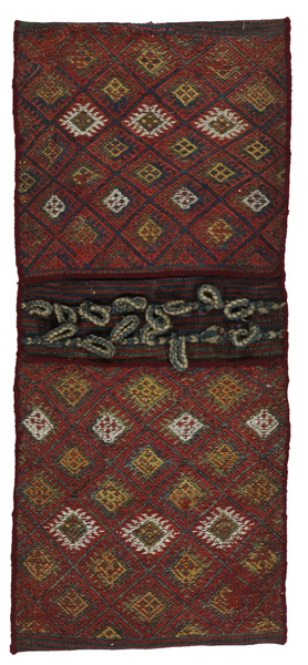 Turkaman - Saddle Bag Tapis Afghan 126x55