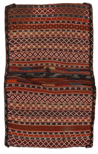 Jaf - Saddle Bag Tappeto Persiano 123x75