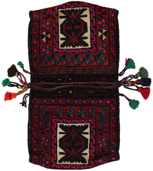 Jaf - Saddle Bag Tappeto Persiano 104x55