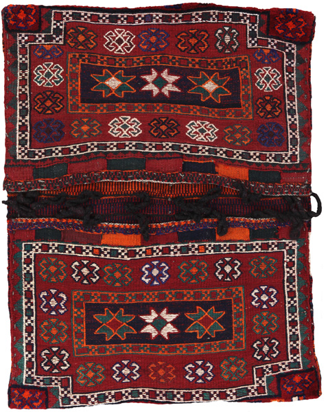Jaf - Saddle Bag Tappeto Persiano 124x93