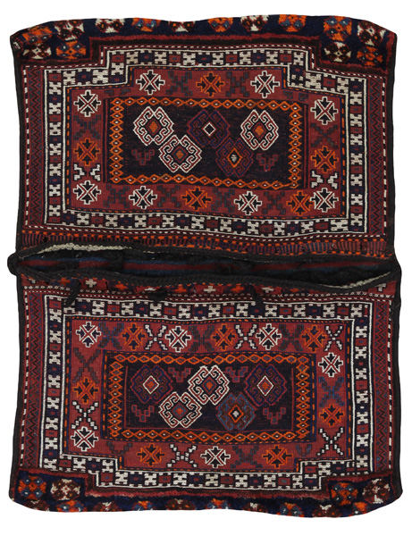 Jaf - Saddle Bag Tappeto Persiano 113x88