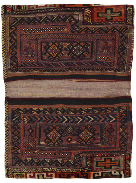 Bijar - Saddle Bag Tappeto Persiano 117x87