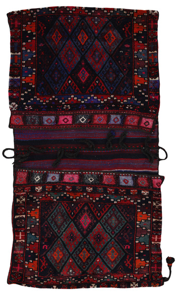 Jaf - Saddle Bag Perser Teppich 186x101