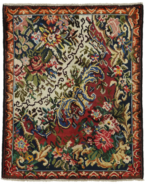 Bakhtiari - Ornak Perser Teppich 145x118