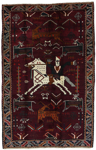 Bakhtiari - Qashqai Tappeto Persiano 230x145