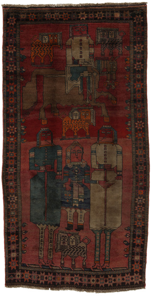 Bakhtiari - Qashqai Perser Teppich 232x120