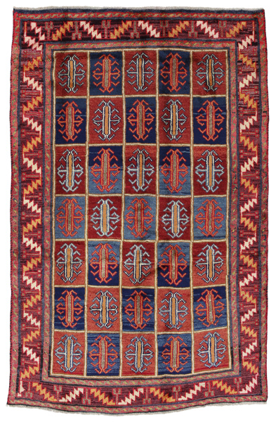 Bakhtiari - Gabbeh Perser Teppich 210x133