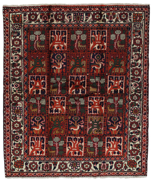 Bakhtiari - Qashqai Tappeto Persiano 186x156