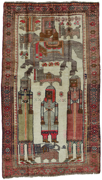 Bakhtiari - Qashqai Perser Teppich 200x113