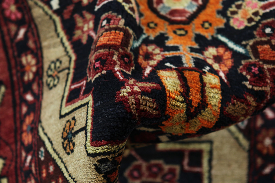 Bijar - Kurdi Tappeto Persiano 160x86 - Immagine 7