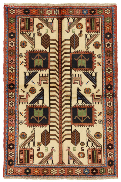 Koliai - Kurdi Tappeto Persiano 155x103