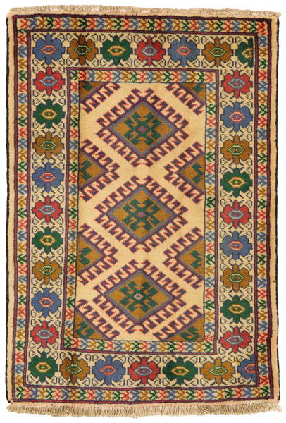 Koliai - Kurdi Tappeto Persiano 87x60