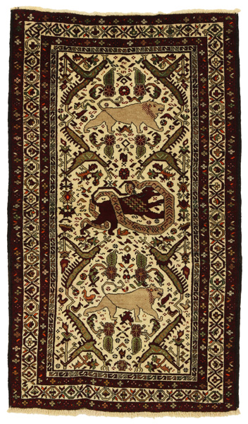 Bijar - Kurdi Tappeto Persiano 128x74